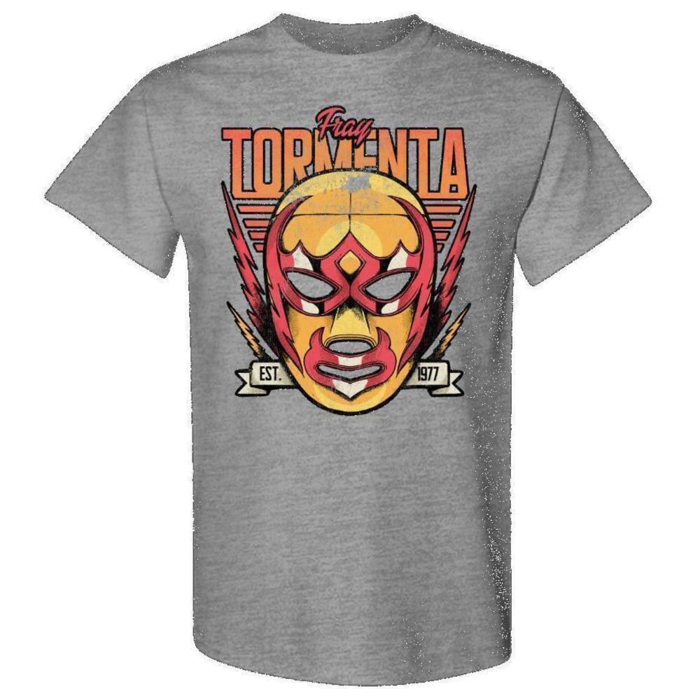 Fray Tormenta 1977 Lucha Libre Grey Fan Gift Unisex T-Shirt